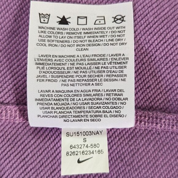 Nike Purple Orchid Mesh Muscle Tank Top sz SM EUC - Picture 9 of 9